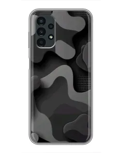 Чехол для Samsung Galaxy A13 (5G) с картинкой «Темный абстрактный камуфляж»