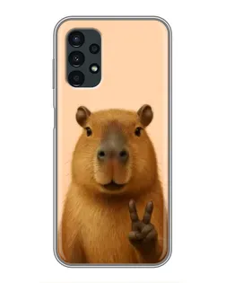 Чехол для Samsung Galaxy A13 (5G) с картинкой «Капибара виктория» Чехол для Samsung Galaxy A13 (5G) с картинкой «Капибара виктория»
