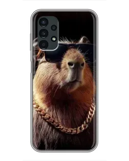Чехол для Samsung Galaxy A13 (5G) с картинкой «Капибара золотая цепь» Чехол для Samsung Galaxy A13 (5G) с картинкой «Капибара золотая цепь»