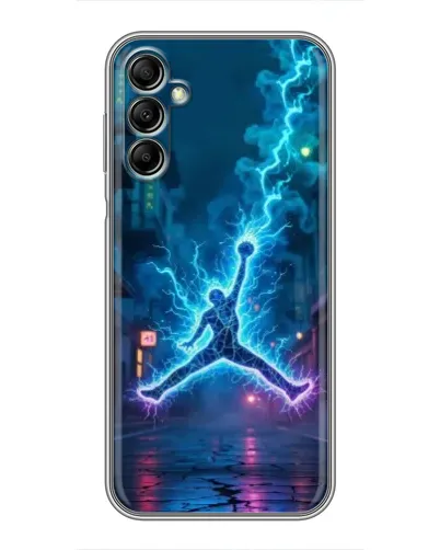 Чохол для Samsung Galaxy A14 5G з картинкою «Jordan Gold Jumpman»