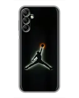 Чехол для Samsung Galaxy A14 5G с картинкой «Jordan Gradient Logo»