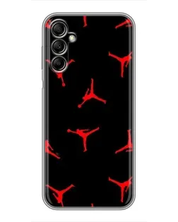 Чехол для Samsung Galaxy A14 5G с картинкой «Jordan Red Pattern»