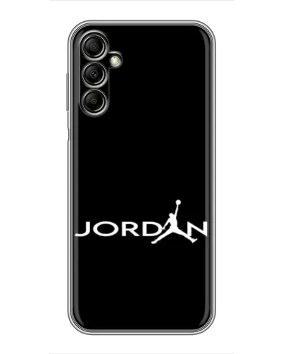 Чохол для Samsung Galaxy A14 5G з картинкою «Jordan White Logo»