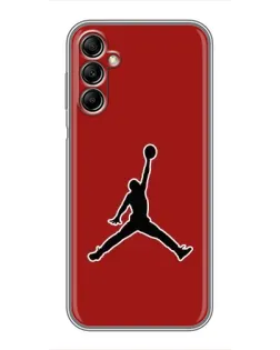 Чохол для Samsung Galaxy A14 5G з картинкою «Jordan Red Back»