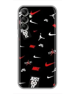 Чохол для Samsung Galaxy A14 5G з картинкою «Nike Mix Pattern»