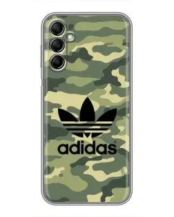 Чохол для Samsung Galaxy A14 5G з картинкою «Мілітарі стиль Adidas»