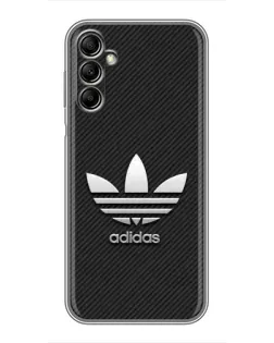 Чохол для Samsung Galaxy A14 5G з картинкою «Adidas Карбонова текстура»