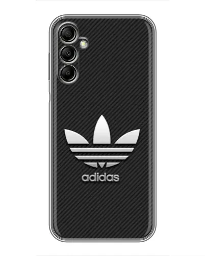Чохол для Samsung Galaxy A14 5G з картинкою «Adidas Карбонова текстура» Чохол для Samsung Galaxy A14 5G з картинкою «Adidas Карбонова текстура»