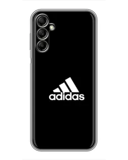 Чохол для Samsung Galaxy A14 5G з картинкою «Чорна класика Adidas»