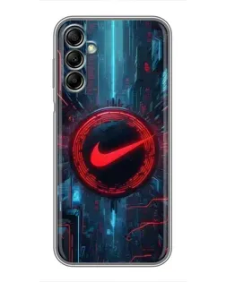 Чохол для Samsung Galaxy A14 5G з картинкою «Техногенний стиль Nike»
