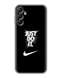 Чохол для Samsung Galaxy A14 5G з картинкою «Текстовий принт Nike»