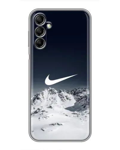 Чохол для Samsung Galaxy A14 5G з картинкою «Nike — зимові гори» Чохол для Samsung Galaxy A14 5G з картинкою «Nike — зимові гори»
