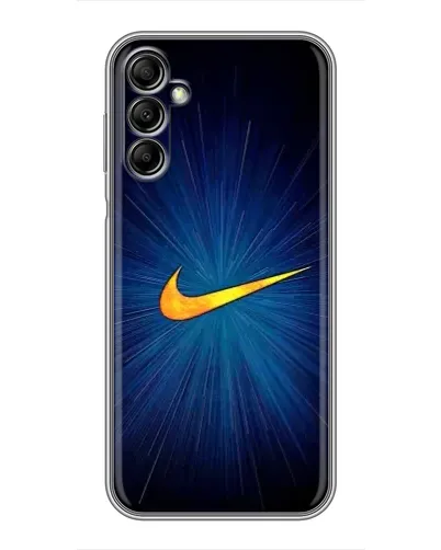 Чехол для Samsung Galaxy A14 5G с картинкой «Синий пульс Nike» Чехол для Samsung Galaxy A14 5G с картинкой «Синий пульс Nike»