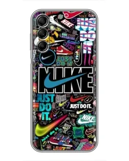 Чехол для Samsung Galaxy A14 5G с картинкой «Яркий коллаж Nike»