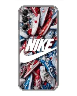 Чохол для Samsung Galaxy A14 5G з картинкою «Космічний Nike Blue»