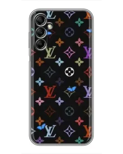 Чохол для Samsung Galaxy A14 5G з картинкою «Кольорова монограма LV»