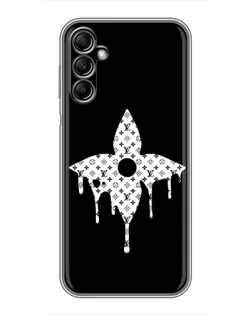 Чохол для Samsung Galaxy A14 5G з картинкою «Квіткова монограма»