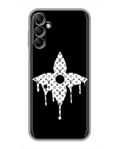 Чохол для Samsung Galaxy A14 5G з картинкою «Квіткова монограма»