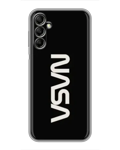 Чохол для Samsung Galaxy A14 5G з картинкою «NASA — вертикальний логотип» Чохол для Samsung Galaxy A14 5G з картинкою «NASA — вертикальний логотип»