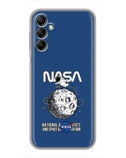 Чохол для Samsung Galaxy A14 5G з картинкою «NASA — місячна місія»