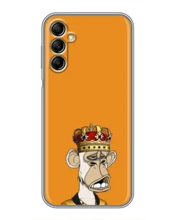 Чехол для Samsung Galaxy A14 5G с картинкой «Золотая обезьяна Bored Ape»