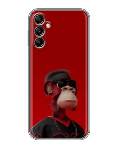 Чохол для Samsung Galaxy A14 5G з картинкою «Bored Ape в червоному» Чохол для Samsung Galaxy A14 5G з картинкою «Bored Ape в червоному»