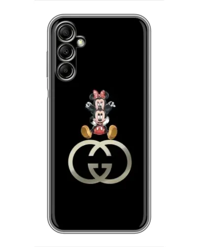 Чехол для Samsung Galaxy A14 5G с картинкой «Минни Маус на лого» Чехол для Samsung Galaxy A14 5G с картинкой «Минни Маус на лого»