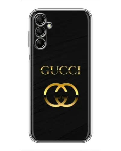 Чехол для Samsung Galaxy A14 5G с картинкой «Золотой логотип Gucci» Чехол для Samsung Galaxy A14 5G с картинкой «Золотой логотип Gucci»