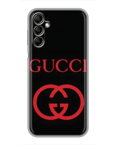Чехол для Samsung Galaxy A14 5G с картинкой «Gucci — красный логотип» Чехол для Samsung Galaxy A14 5G с картинкой «Gucci — красный логотип»