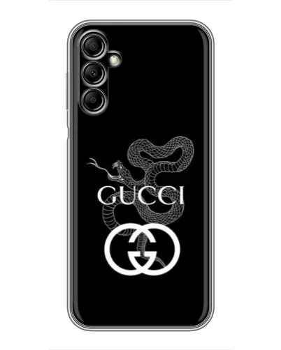 Чехол для Samsung Galaxy A14 5G с картинкой «Gucci — серебряная змея» Чехол для Samsung Galaxy A14 5G с картинкой «Gucci — серебряная змея»