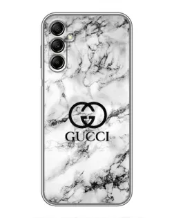 Чехол для Samsung Galaxy A14 5G с картинкой «Gucci — мраморный шик»