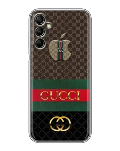 Чехол для Samsung Galaxy A14 5G с картинкой «Gucci — брендированный десерт» Чехол для Samsung Galaxy A14 5G с картинкой «Gucci — брендированный десерт»