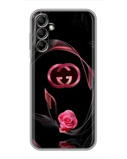 Чехол для Samsung Galaxy A14 5G с картинкой «Gucci — неоновая роза»