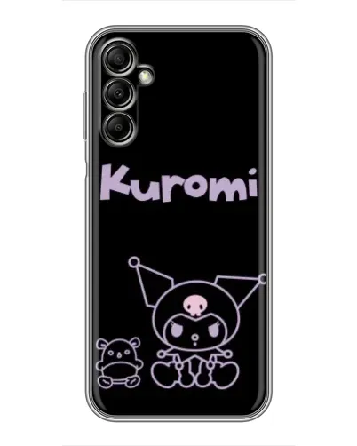 Чохол для Samsung Galaxy A14 5G з картинкою «Kuromi — чорний мінімалізм» Чохол для Samsung Galaxy A14 5G з картинкою «Kuromi — чорний мінімалізм»