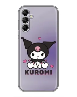 Чохол для Samsung Galaxy A14 5G з картинкою «Kuromi — фіолетовий арт»