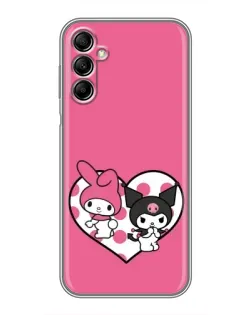 Чохол для Samsung Galaxy A14 5G з картинкою «Kuromi та My Melody»
