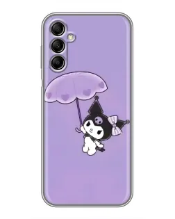 Чохол для Samsung Galaxy A14 5G з картинкою «Kuromi з парасолькою»