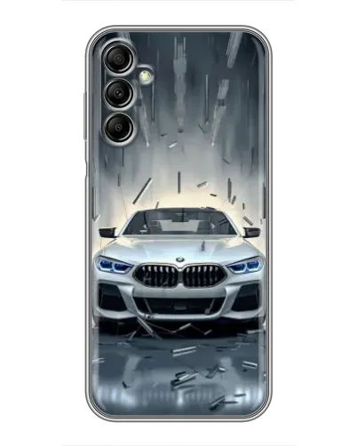 Чохол для Samsung Galaxy A14 5G з картинкою «BMW у світлі фар»