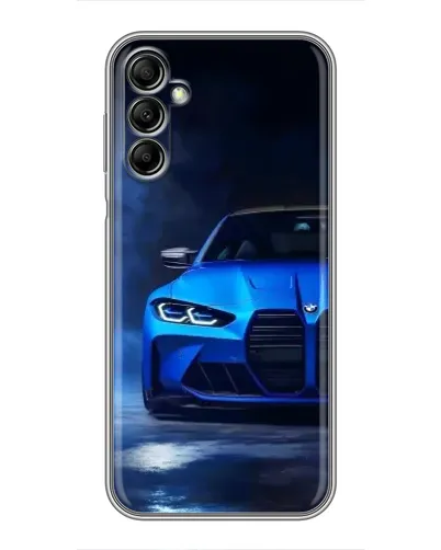 Чохол для Samsung Galaxy A14 5G з картинкою «Блакитна BMW M4»