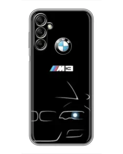 Чохол для Samsung Galaxy A14 5G з картинкою «Мінімалістичний принт BMW M3»