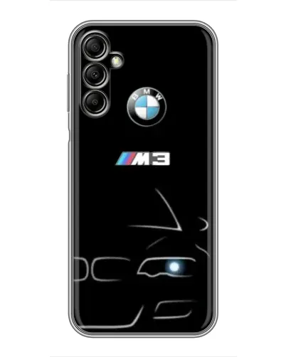 Чохол для Samsung Galaxy A14 5G з картинкою «Мінімалістичний принт BMW M3»