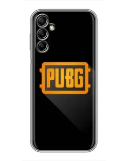 Чехол для Samsung Galaxy A14 5G с картинкой «PUBG — рамка лого»