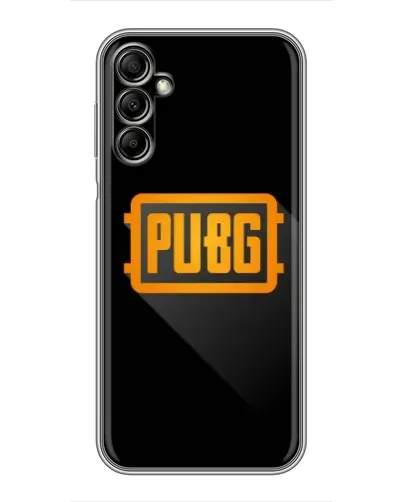 Чехол для Samsung Galaxy A14 5G с картинкой «PUBG — рамка лого»