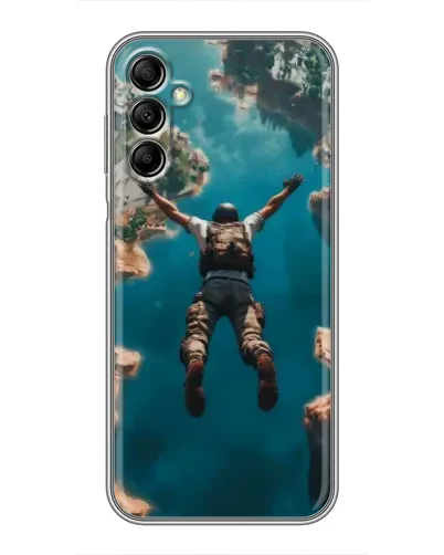 Чехол для Samsung Galaxy A14 5G с картинкой «PUBG — свободное падение»