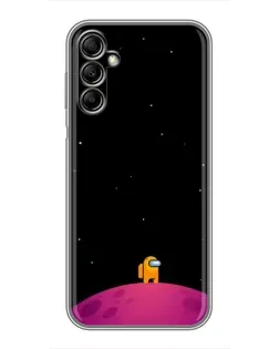 Чехол для Samsung Galaxy A14 5G с картинкой «Одинокий герой на планете»