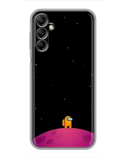 Чохол для Samsung Galaxy A14 5G з картинкою «Самотній герой на планеті»