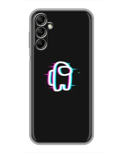 Чохол для Samsung Galaxy A14 5G з картинкою «Among Us неон»