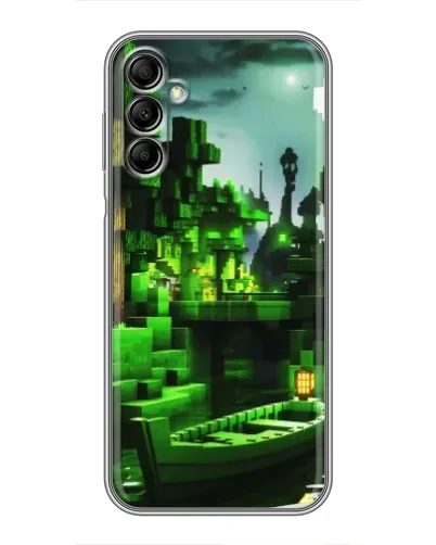 Чехол для Samsung Galaxy A14 5G с картинкой «Minecraft лесной пейзаж» Чехол для Samsung Galaxy A14 5G с картинкой «Minecraft лесной пейзаж»