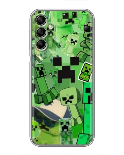 Чехол для Samsung Galaxy A14 5G с картинкой «Криперы Minecraft» Чехол для Samsung Galaxy A14 5G с картинкой «Криперы Minecraft»