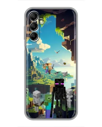 Чехол для Samsung Galaxy A14 5G с картинкой «Эндермен в лесу» Чехол для Samsung Galaxy A14 5G с картинкой «Эндермен в лесу»